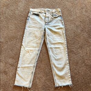 Old Navy Light Blue Ankle Jeans